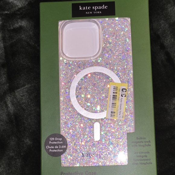 kate spade Other - Kate Spade Holographic Glitter iPhone Case